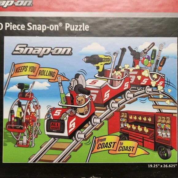 Snap On Tools 1000 Piece Jigsaw Dealer Promo Puzzle SSX23P140 - Picture 3 of 4